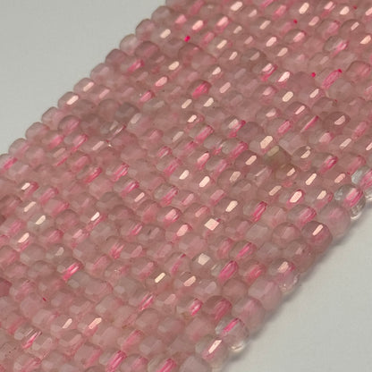 Rose Quartz Square Beads image 4