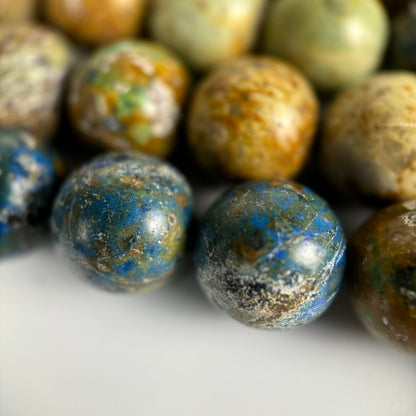 Azurite Polished Round Beads image 2