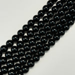 Morion Polished Round Beads image 5