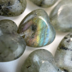Labradorite Heart Beads image 1