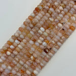 Sakura Agate Rondelle Beads image 3