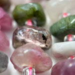 Mixed Tourmaline Polished Blade Beads image 2