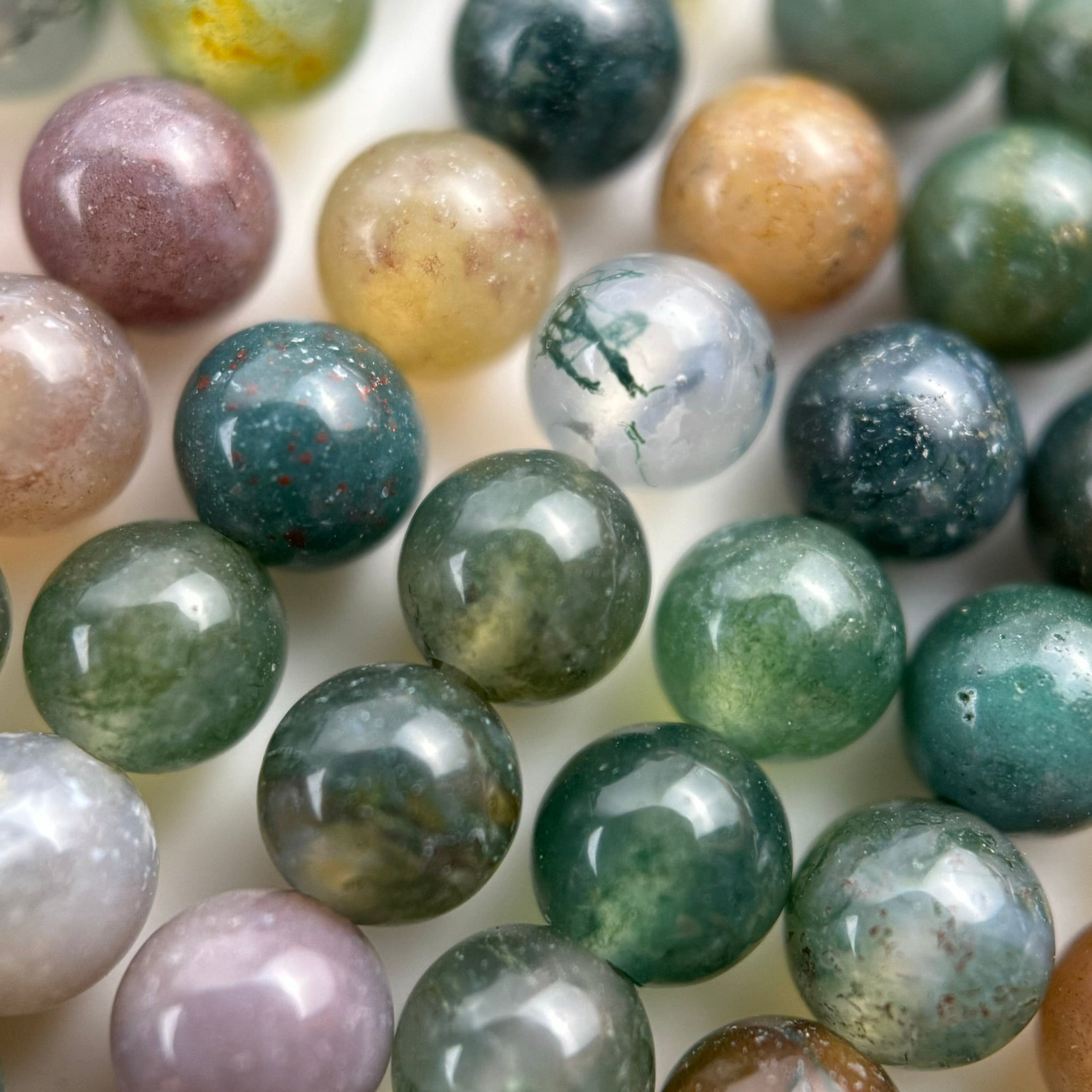 Indian Bloodstone Polished Round Beads image 2