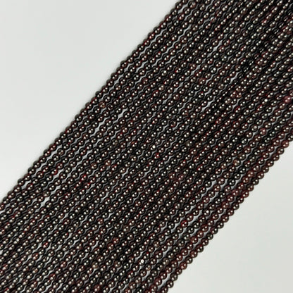 Pyrope Garnet with Star Polished  Round Beads image 5