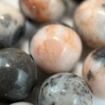 Pink Zebra Jasper Polished  Round Beads image 4
