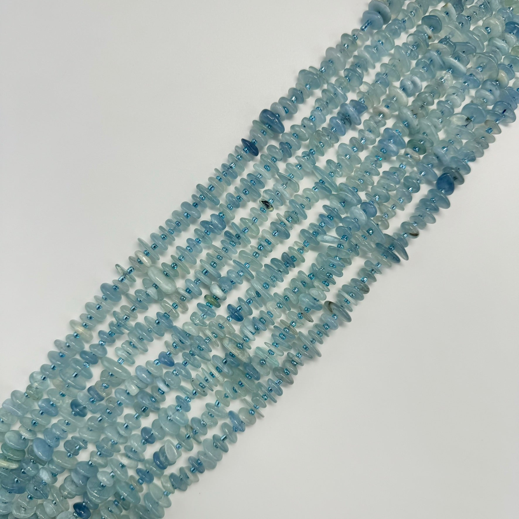 Aquamarine Blade Polished Gemstone Beads image 4