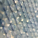 Aquamarine Faceted Round Gemstone Beads - AAA Quality image 1