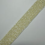 White Mother of Pearls Faceted Round Beads image 5