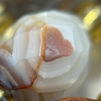 Crazy Lace Agate Faceted Barrel 8 Beads image 4