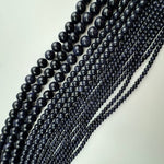 Blue Sandstone Polished Round Beads image 2
