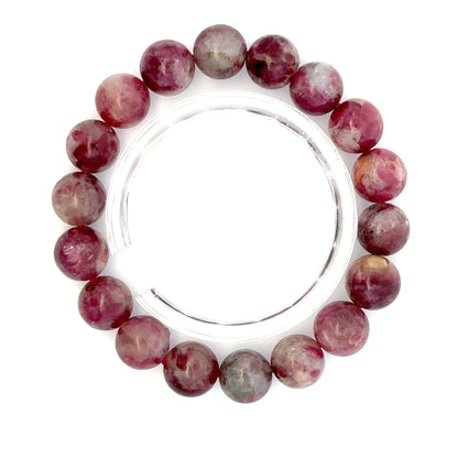 Pink Tourmaline Bracelet – Natural Pink Gemstone for Jewelry & Energy - (AA Quality)