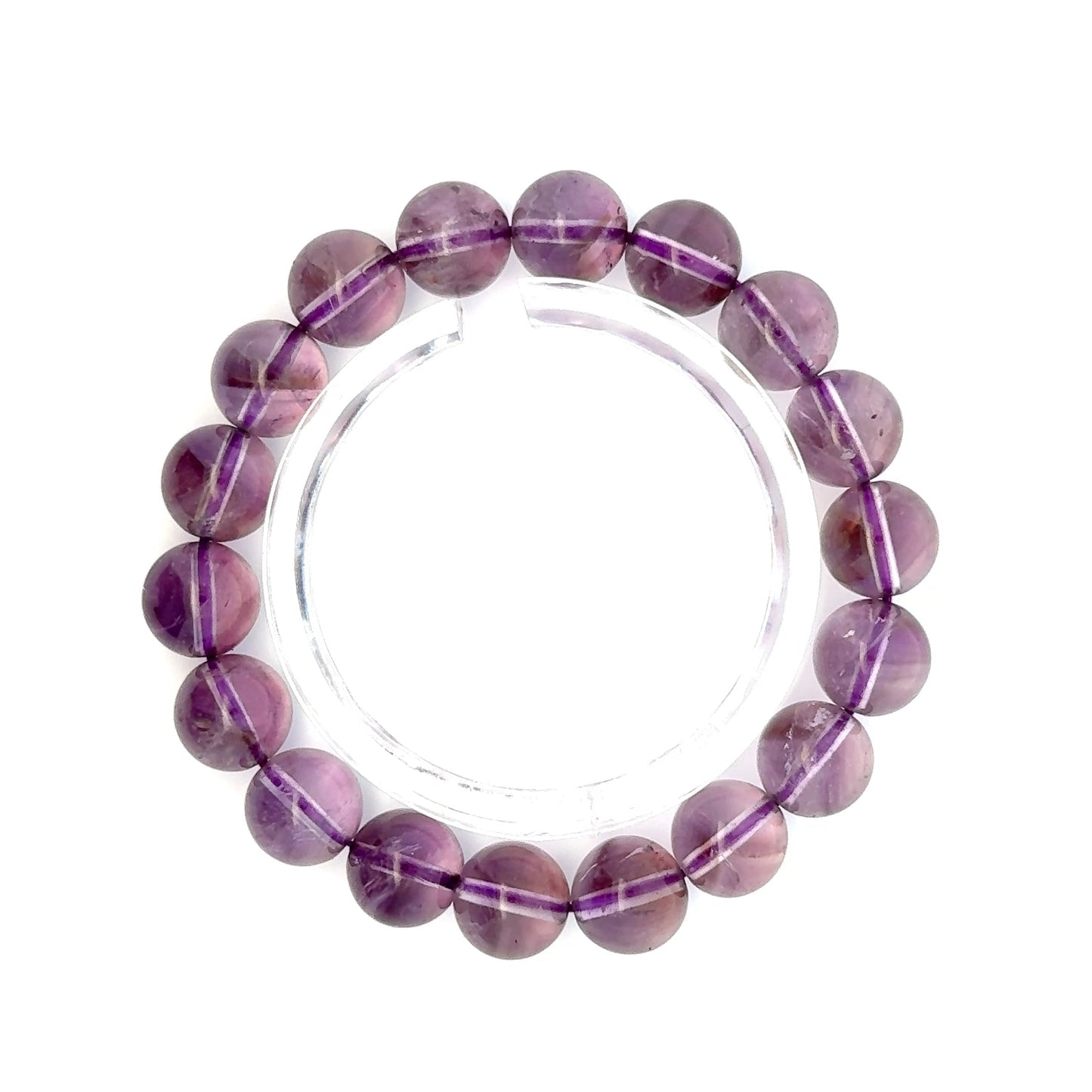 Lavender Amethyst Bracelet – Natural Purple Gemstone Jewelry - (AA Quality)