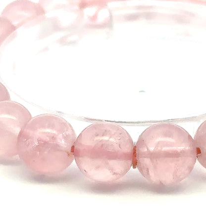 Rose Quartz Bracelet from Madagascar – Crystal Beads - (AA Quality)