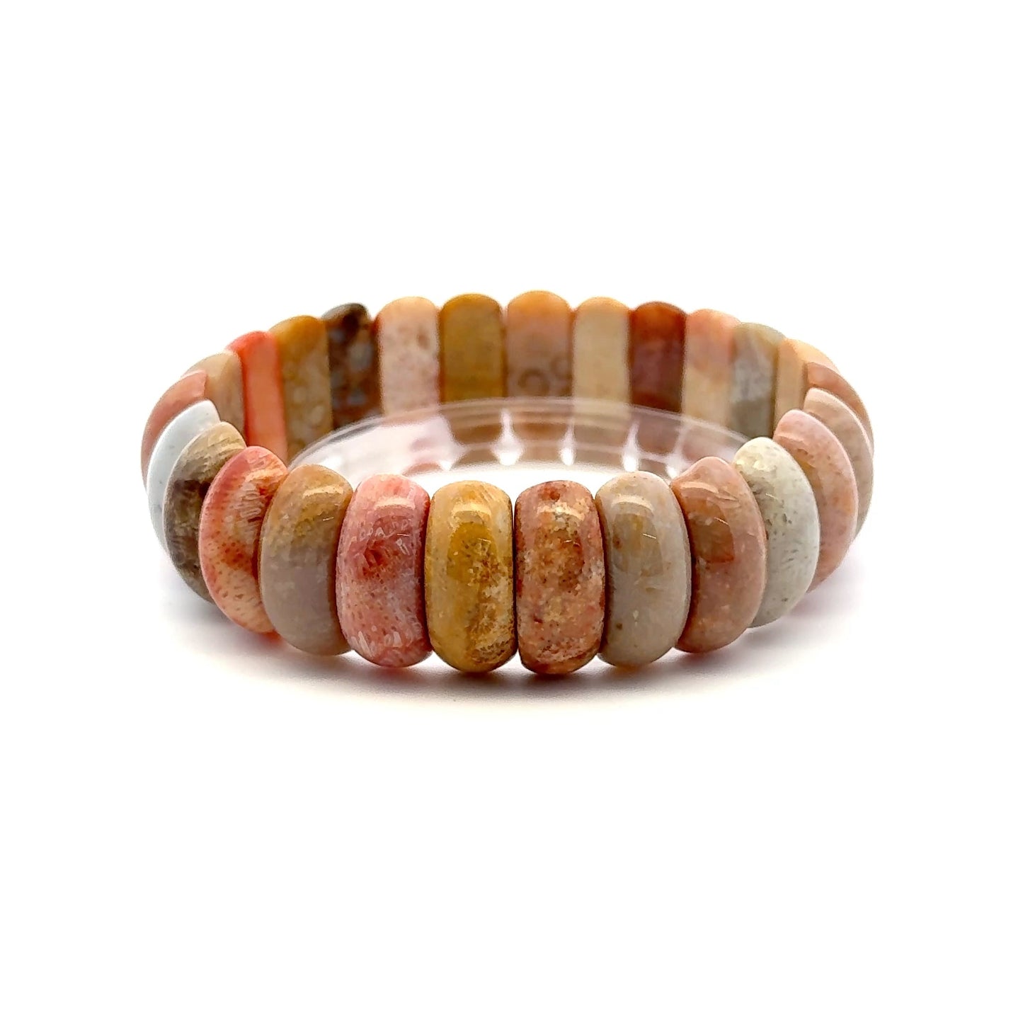 Fossilized Coral Bracelet – Natural Gemstone Jewelry
