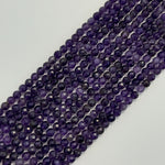 Amethyst Faceted Round Beads image 0