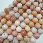 Pink Opal AA Polished Round Beads image 8