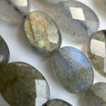 Labradorite Faceted Oval Beads (A) image 5