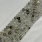 Green Ice Quartz Polished  Round Beads image 6