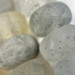 Green Ice Quartz Frosted Rondelle Beads image 3