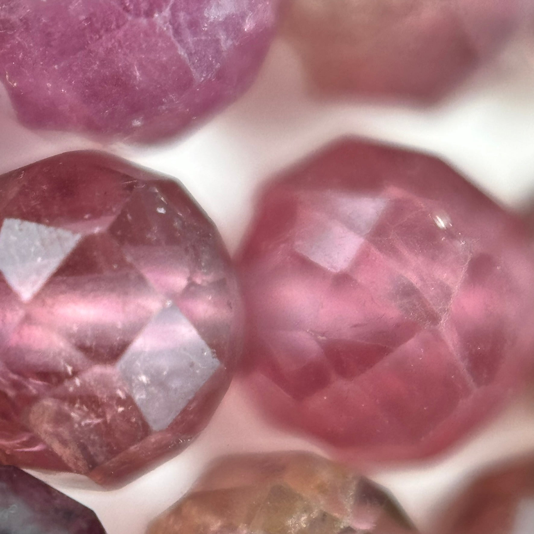 Tourmaline Faceted Round Beads image 3