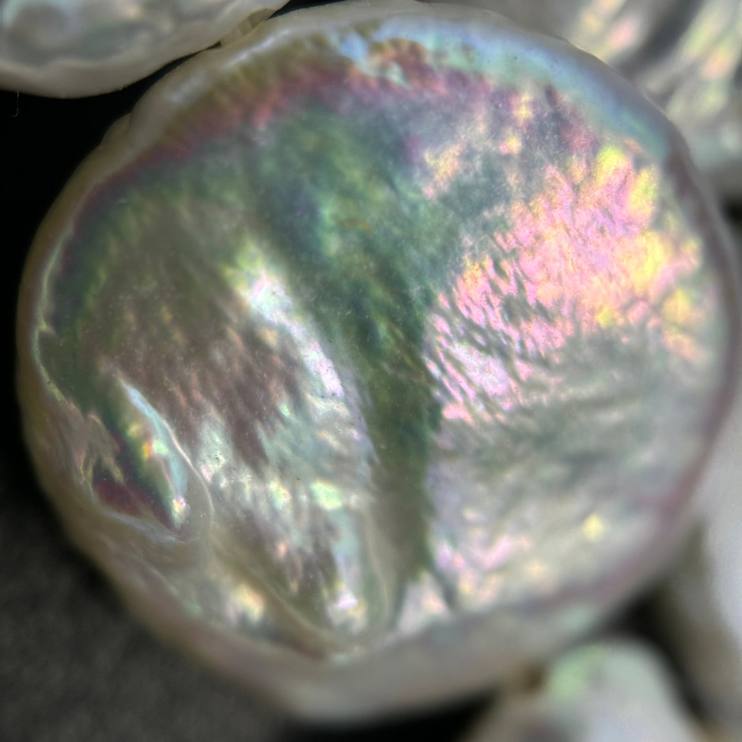 AAA White Coin Pearl  16.5x6mm image 5