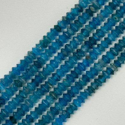 Blue Apatite Space Ship Beads image 4