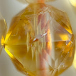 Citrine Diamond Cut Beads image 1