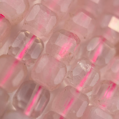 Rose Quartz Square Beads image 5