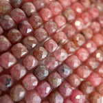 Rhodonite Square Beads (A Quality) image 1