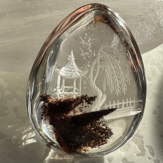 Garden Quartz with Engraving image 0
