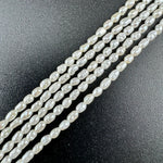White, Peach and Pink Pearl  4x2mm image 2