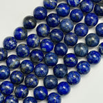 Lapis Lazuli Polished Round Beads image 8