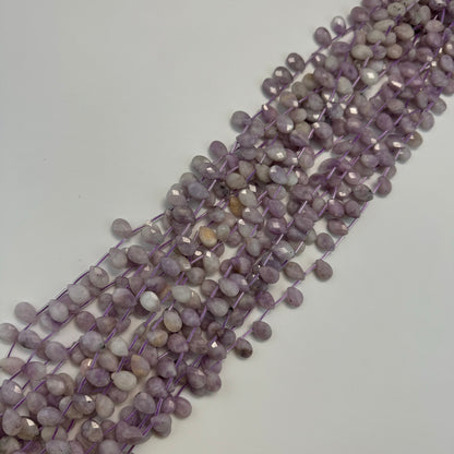 Lavender Amethyst Pear Shape Beads image 3