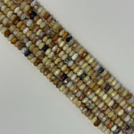 Tiffany Opal Rondelle Faceted Beads (A Quality) image 6