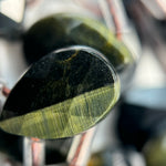 Blue Tiger's Eye Faceted Pear Shape Beads image 6