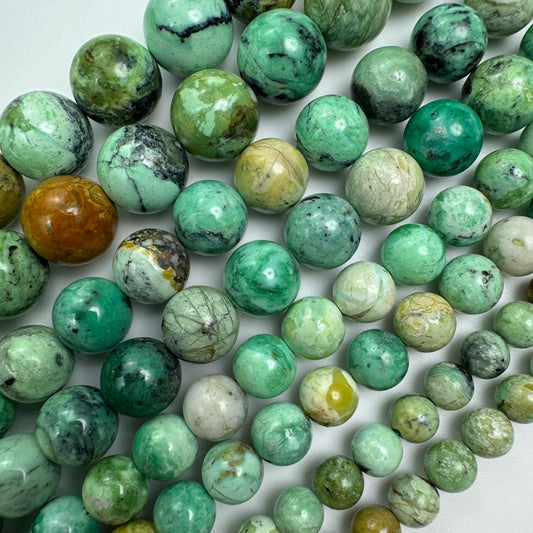 Variscite Polished Round Beads image 0