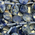 Sodalite Faceted Pear Shape Beads image 5