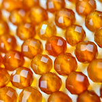 Carnelian Faceted Round Beads image 6