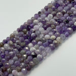 Faceted Amethyst Rondelle Beads (6x4mm) image 8