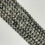 Grey Crazy Lace Agate Polished Round Beads image 4