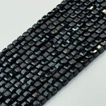 Black Tourmaline Square Beads image 2