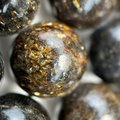 Biotite Polished Round Beads image 1