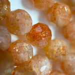 Sunstone Faceted Round Beads (Color A) image 10