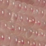 Rose Quartz Rondelle Polished Beads image 2