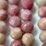 Rhodonite Faceted Round Beads (A Quality) image 4