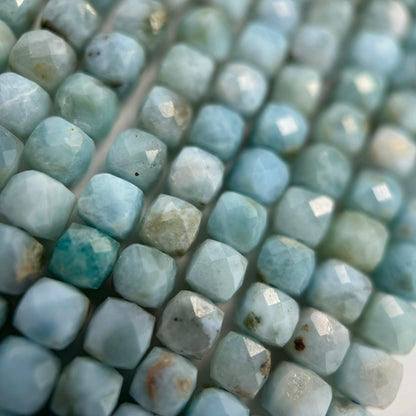 Larimar Square Beads image 1