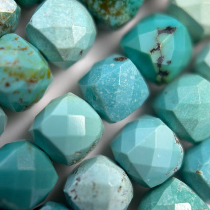 Turquoise Square Beads image 2