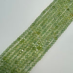 Prehnite Faceted Rondelle Beads (Color A) image 3