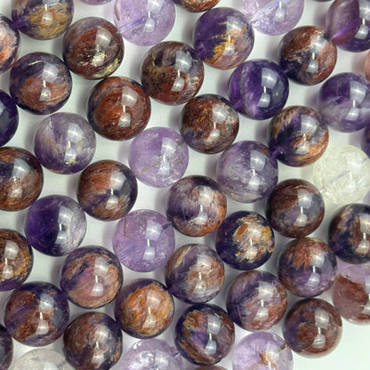 Garden Amethyst Polished Round Beads image 5