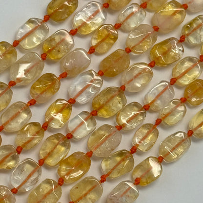 Citrine Freeform Beads image 1